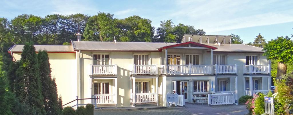 Hotel Pension Bellevue Bad Doberan Exterior foto